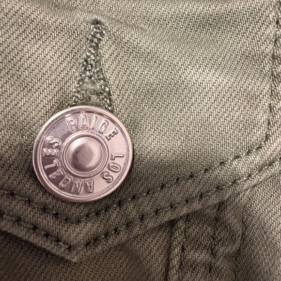 PAIGE Brooklyn Belted Jumpsuit in Vintage Ivy Green Size 00 Brand NWT!! - Picture 9 of 16